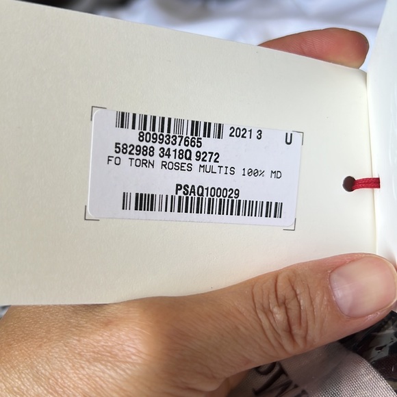 NWT Alexander McQueen Classic Skull Scarf - Picture 5 of 8